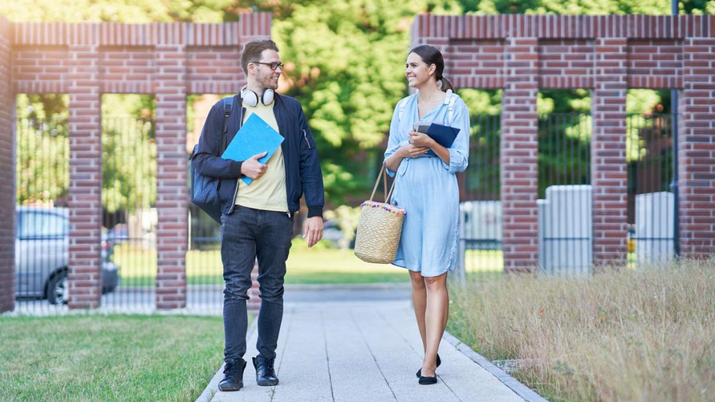 Aula di formazione con partecipanti